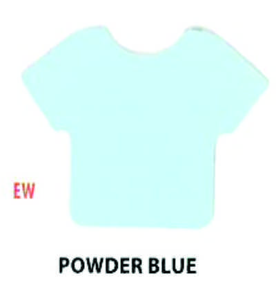 Siser HTV Vinyl Powder Blue Easy Weed 12"x15" Sheet